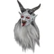 thumbnail image 1 of Máscara De Krampus By Ghoulish Productions, Máscara De Demonio Con Cuernos, Pelo Largo Y Lengua, 1 of 8