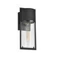 thumbnail image 2 of CHLOE Tyler Transitional 1 Light Textured Black Outdoor Wall Sconce 14" Height, 2 of 7