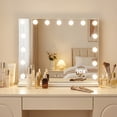 thumbnail image 4 of Gymax Vanity Mirror w/ Lights 23" x 18" Lighted Makeup Mirror w/ 10X Magnification, 4 of 10