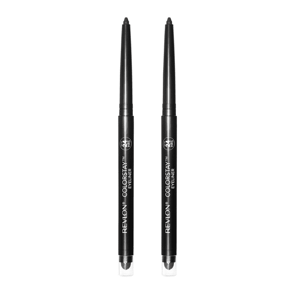 Revlon ColorStay Eyeliner Pencil, 203 Brown, 2 Pack