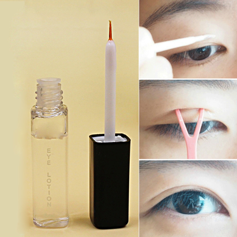 Makeup wholesale double eyelid glue false eyelash glue transparent