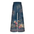 thumbnail image 5 of Ichuanyi liquidación de mujeres versátil barril recto recto cintura alta impresa pantalones de piernas anchas holgadas grandes pantalones casuales ICHUANYI WER2023082209491, 5 of 5