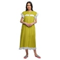 thumbnail image 2 of Moomaya Chemise de Nuit à Manches Courtes pour Femmes, en Coton Imprimé, 2 of 6