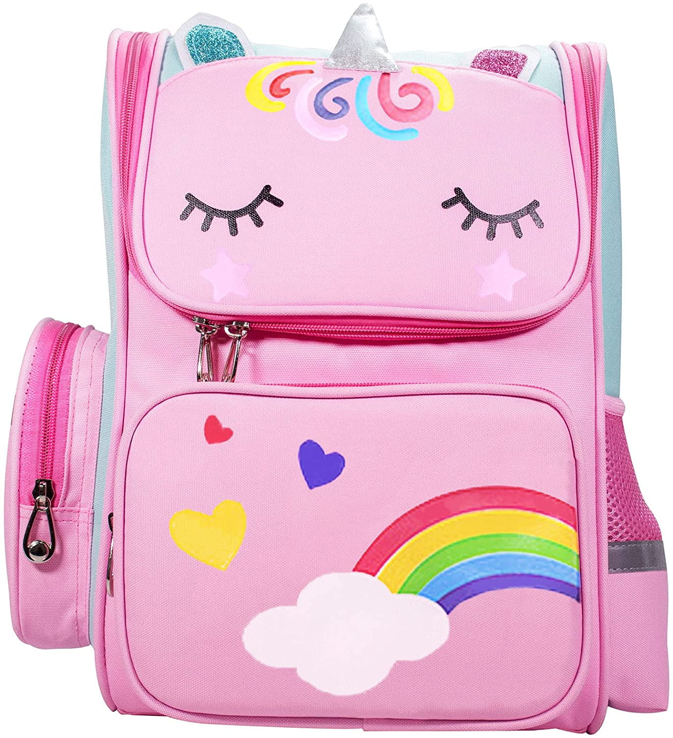 Kids Backpack for Girls Preschool Elementary Kindergarten School Bag 15.6″  Multifunctional Cute Large Capacity, Black-17inch, Space : :  Fashion