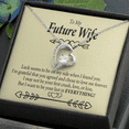 thumbnail image 2 of To My Fiancee Grateful Forever Necklace w Message Card, 2 of 20