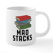 CafePress - Mad Stacks - 20 Oz White Ceramic Mega Mug