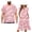Santa Claus, variant on Garronmavis Rooster Couples Matching Outfits Men's Short Sleeve Shirt Fashion Button Up Beach Shirts and Women's V-neck Dress Elegant Party Dresses Size 3XL with Pocket