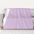thumbnail image 1 of Manta de 152 x 127 cm, color lila y morado, suave, para sofá, sala de estar, cama, niñas y niños, decoración., 1 of 8