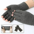 thumbnail image 3 of 1 Pair Half Finger Fitness Gloves - UV Blocking, Breathable, Non-Slip for Driving & Outdoor Sports - Unisex, 3 of 8