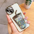 thumbnail image 1 of Glitter Quicksand Cup Case for iPhone 13 Pro Max 14 16 12 11 15 Clear Camera Film Protector Phone Cover For iPhone 14 Pro Max tzw, 1 of 7