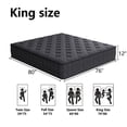 thumbnail image 4 of Tryagat 12” King Hybrid Mattress in a Box, Medium Firm King Size Mattresses, Cooling Gel Memory Foam Mattress with Individually Wrapped Pocket Coils, Pressure Relief, 4 of 9