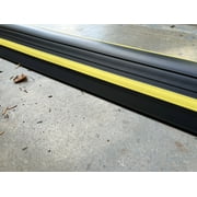 1 ½ High Garage Door Flood Barrier Threshold Kit (103) | Flexible PVC | Complete Kit Includes 2 Adhesives | GaraDry