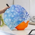 thumbnail image 3 of HELLHERO Snowflake Pattern Teapot Protective Keep Warm Keep Warm Resuable, 3 of 8