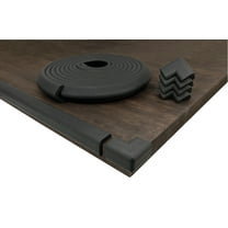 KidKusion Foam Rubber Edge Guard for Tables, 13.1 ft, 1 CT, Black, Toddler