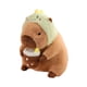 thumbnail image 5 of Peluche de capibara, decoración para sala de estar, regalo creativo para dormir. Dinosaurio 40cm, 5 of 9