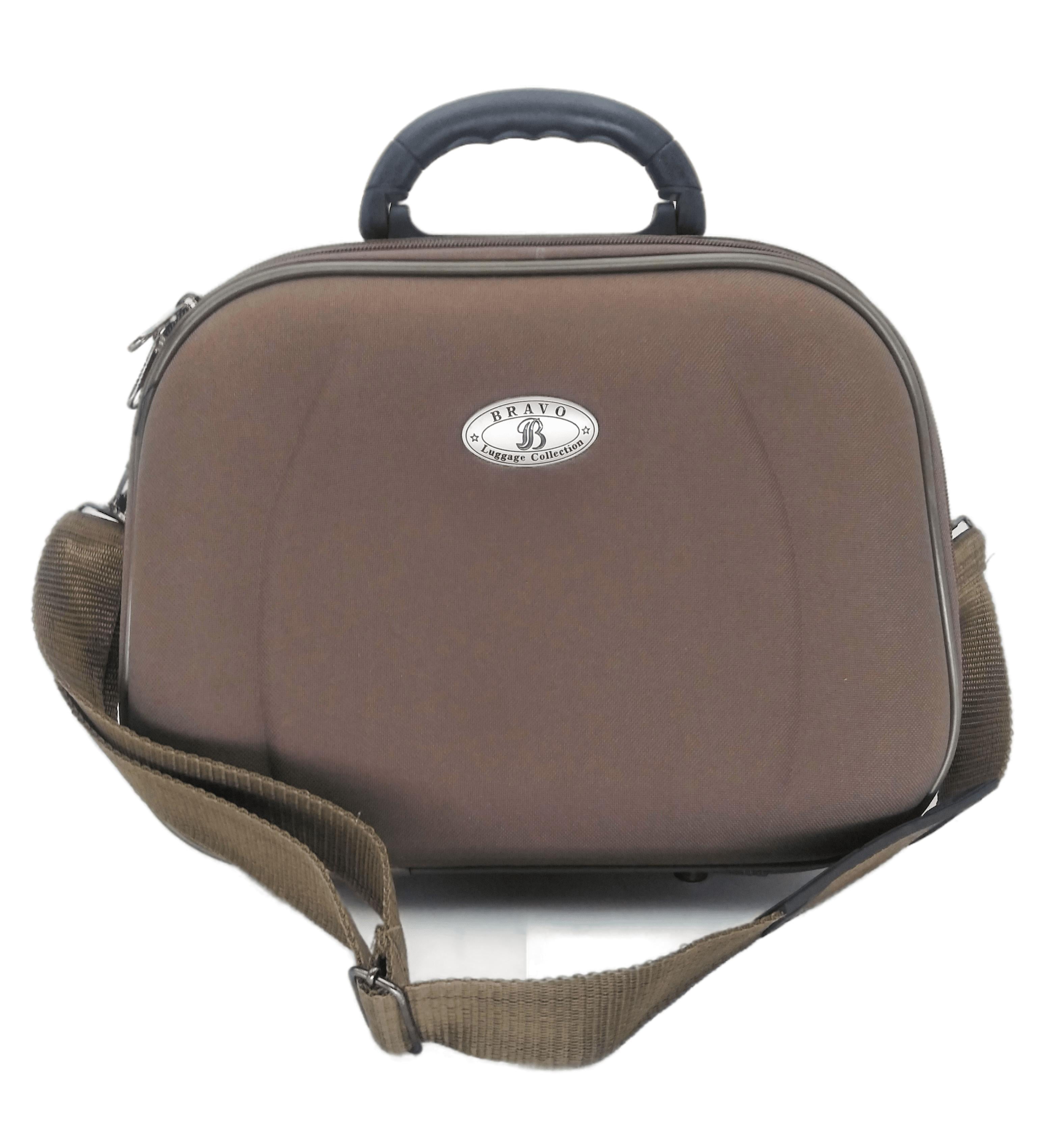 Bravo! Small Briefcase Luggage Carry On Khaki