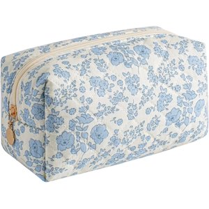 Women s travel makeup bag cute floral makeup bag zipper makeup bag portable travel makeup bag