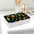 thumbnail image 6 of Alien Portable PU Leather Earring Organizer with Removable Compartment and Necklace Holder – Jewelry Stand Included, 6 of 6