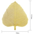 thumbnail image 2 of 2X New Stainless Steel Handmade Leaf Shape Tea Strainer, Tea Infuser , Tea Filter, Perfect for Loose Leaf Tea (Gold), 2 of 6