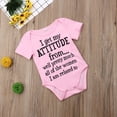 thumbnail image 4 of Newborn Infant Baby Girl Funny Letter Romper Jumpsuit Soft Clothes, 4 of 5