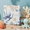 thumbnail image 6 of Ocean Wrapping Paper Roll - Mini Roll - 17 Inch x 9.8 Feet - Octopuses Fish Design for Boys Girls Kids Birthday, Baby Shower, 6 of 14