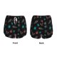 thumbnail image 3 of Balery Colorful Insect Pantalones cortos deportivos para mujer con forro y dos bolsillos, elásticos, para entrenamiento, gimnasio, yoga-X-Large, 3 of 7