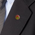 thumbnail image 3 of Present Gift Christmas Holiday Metal 0.75" Lapel Hat Pin Tie Tack Pinback, 3 of 4