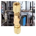 thumbnail image 2 of Valve de Réfrigération en Laiton Adaptateur Connecteur de Vide de Conditionnement Précision de Pression, Longue Durée, 2 of 6
