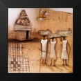 thumbnail image 2 of Noordhuis, Jan Eelse 12x12 Black Modern Framed Museum Art Print Titled - Harvest time I, 2 of 5