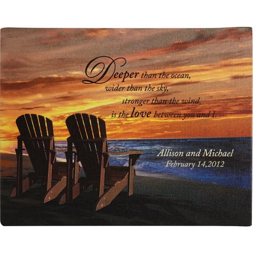Personalized Framed Beach Chair Canvas Walmart Com Walmart Com