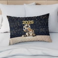 thumbnail image 4 of Happy New Year Exotic Shorthair Welcome 2025 Balloon Firework Party Quilt Pillowcase Cat Lover Kitten Owner Gifts Throw Pillow Cover Bed Home Decor - 01014, 4 of 5