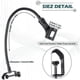 thumbnail image 2 of 2 Pcs Microphone Adjustable Stand Flexible Gooseneck Desktop Stands Desk Recording Equipment for Me, 2 of 5