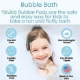 TruKid Bubble Podz Sensitive Skin Bubble Bath, Yumberry, 8 Ct