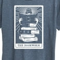 thumbnail image 3 of Instant Message - The Bookworm Tarot - Women's Short Sleeve Graphic T-Shirt, 3 of 6