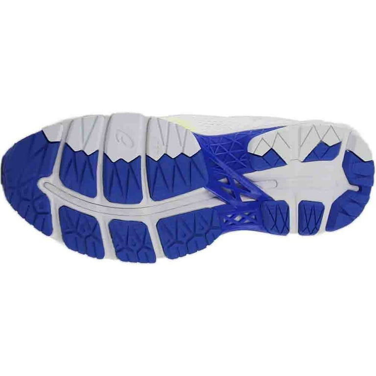 Women s Asics GEL Kayano 24 Running Shoe White Blue Purple Safety