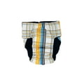 thumbnail image 5 of Barkertime Blue and Yellow Plaid Washable Dog Diaper - Made in USA, 5 of 7