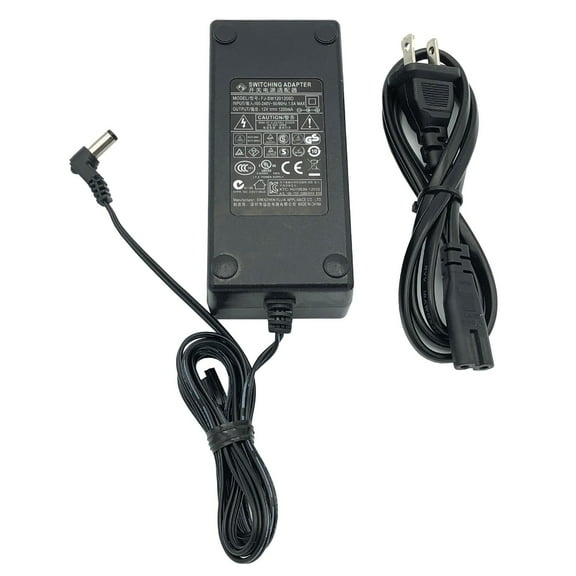 Pre-Owned Shenzhen FJ-SW1201200D 12V 14W Power Adapter w/ Power Cord Genuine Black