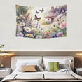 thumbnail image 5 of Tapestry Wall Hanging,Nature Floral Garden Tapestries for Dorm Living Room Bedroom Decor,Boho Wall Art,Sofa Cover,Photo Background, 40"x30", 5 of 8