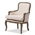thumbnail image 1 of Baxton Studio Napoleon Traditional French Accent Chair, Ash, 1 of 9