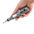 thumbnail image 4 of Multifunctional Handheld Electric Grinder Set 6000-15000rpm Power Rotary Tool Kit Rechargeable 3 in 1 Polisher Driller Grinder Pen Machine Kit with USB Charging Cable 21Pcs Accessories for, 4 of 7