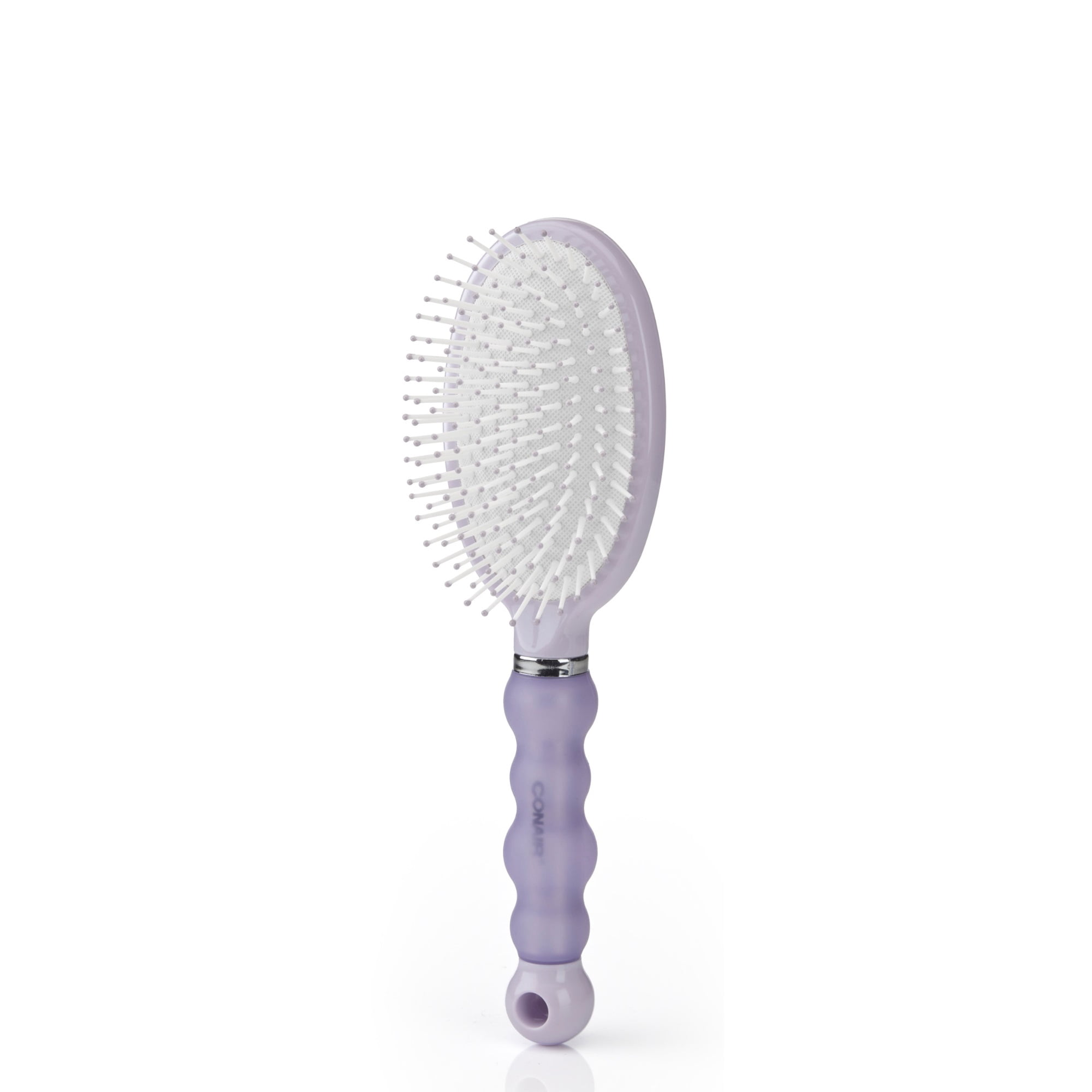 Conair Smooth & Effortless Nylon Bristle Cushion Hairbrush with Comfy Handle