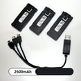thumbnail image 4 of 2600mAh 3.7V Intelligent Flight Battery for E88/E99/E525 Replacement Part, 4 of 9