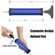 thumbnail image 2 of Portable ball pump, air pump inflation kit with needle, nozzle, extension hose, hand pump for basketball, football, volleyball, water polo, rugby, exe, 2 of 5