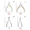 thumbnail image 4 of Professional Cuticle Trimmers Stainless Steel Nail Cuticle Clippers Scissors, 4 of 12