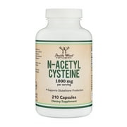 N-Acetyl Cysteine (NAC) - 210 x 500 mg capsules - Supports Glutathione Production