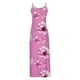 thumbnail image 5 of Vestido largo de fiesta con tirantes adelgazantes con estampado floral informal de verano para mujer Fridja  hj1380, 5 of 8