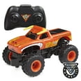 thumbnail image 1 of Monster Jam, Official El Toro Loco Remote Control Monster Truck, 1:24 Scale, 2.4 GHz, for Ages 4 and up, 1 of 7
