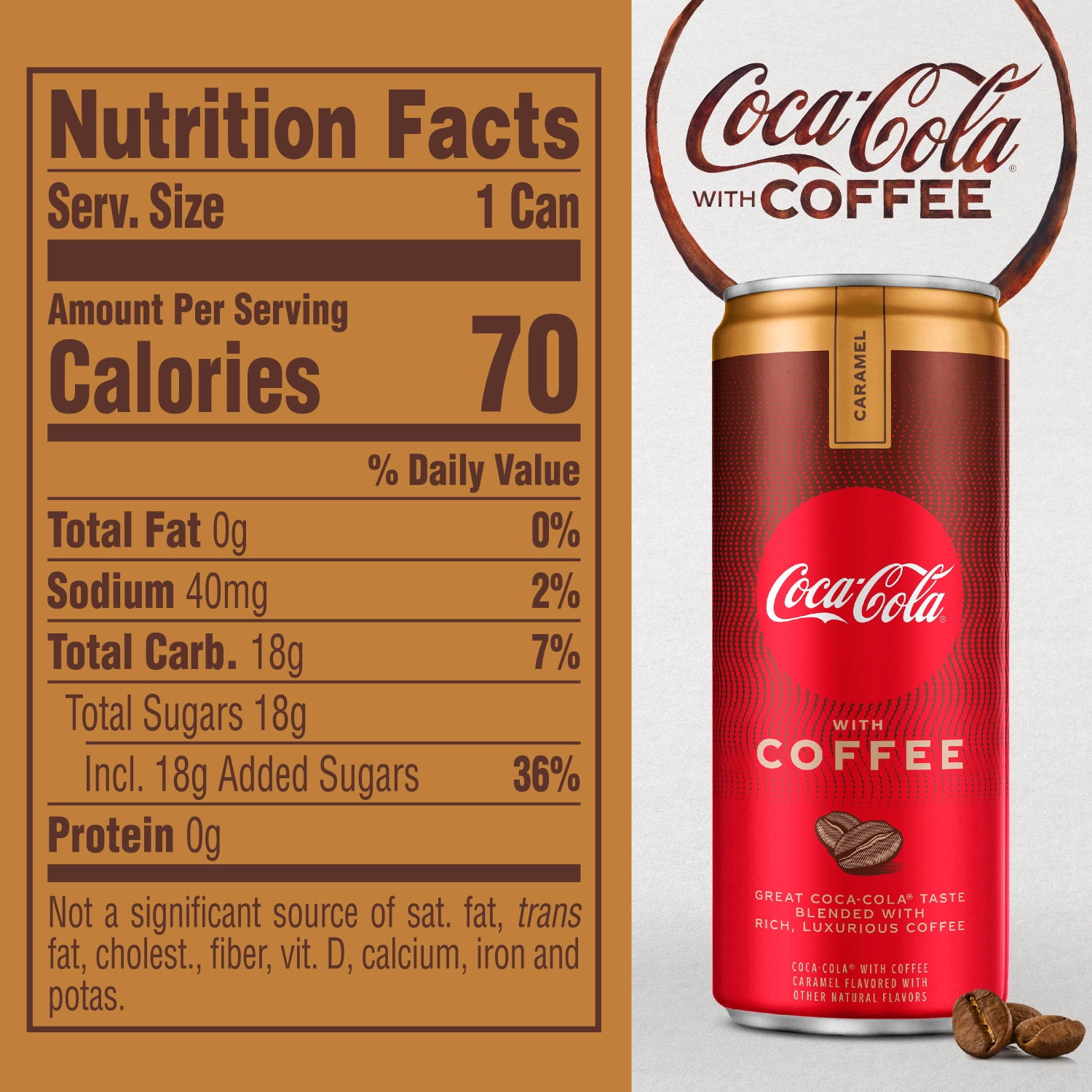 coke caramel coffee