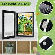 Toner Depot 8.5 x 11 Black Kids Art Frames 2 Pieces