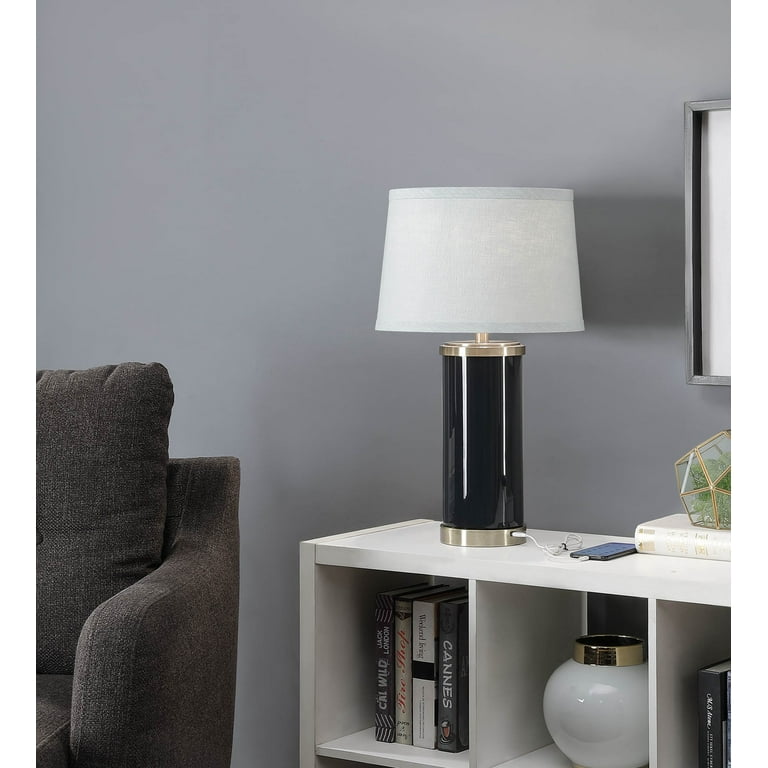 Black column table lamp new arrivals